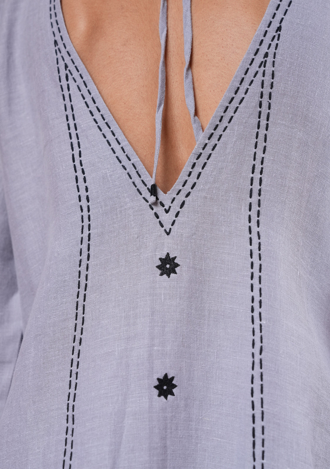 Coriander Linen Kaftan