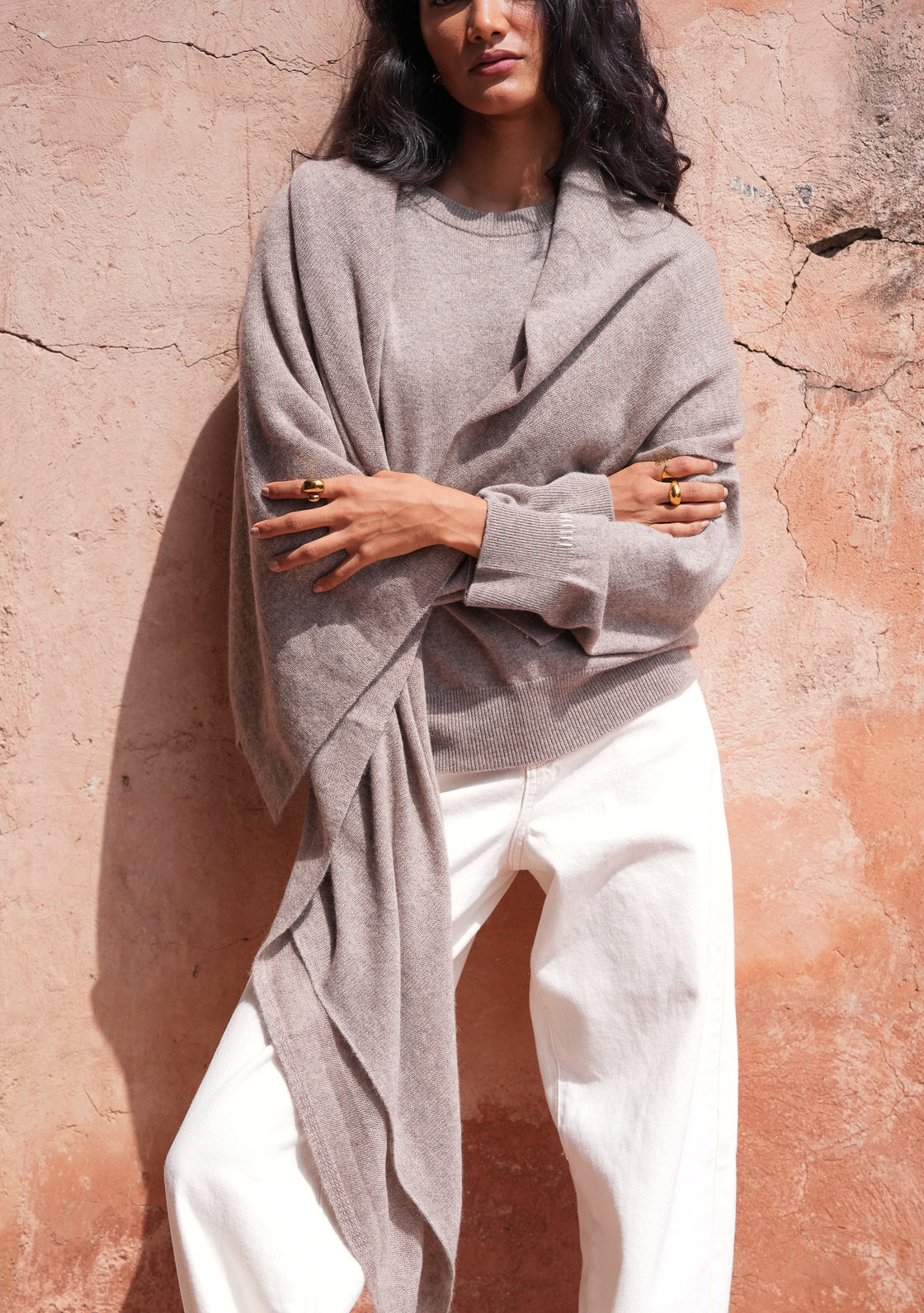 LARGE CASHMERE SHAWL