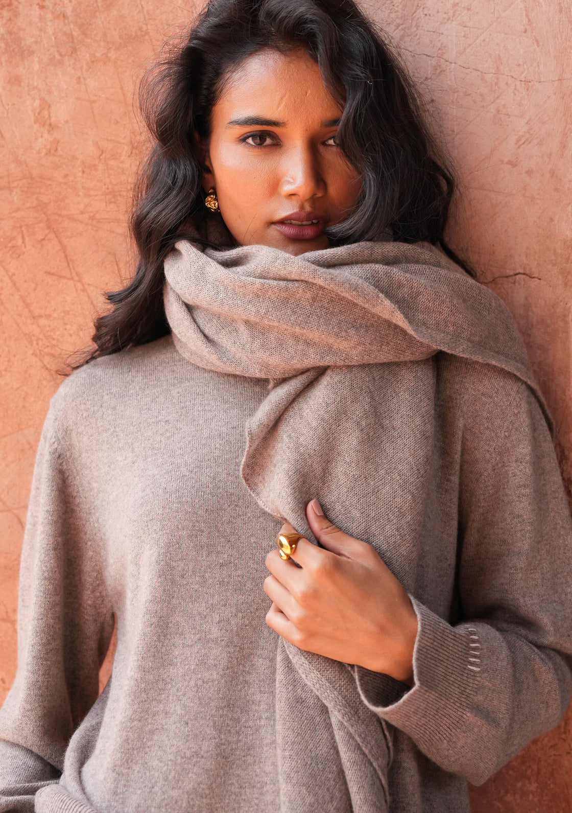 LARGE CASHMERE SHAWL