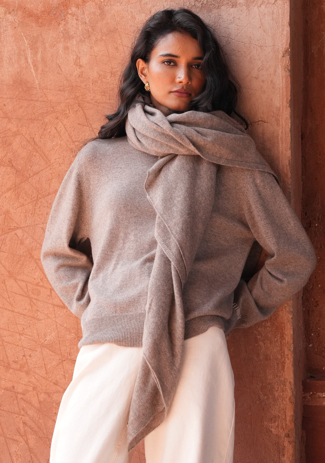 LARGE CASHMERE SHAWL