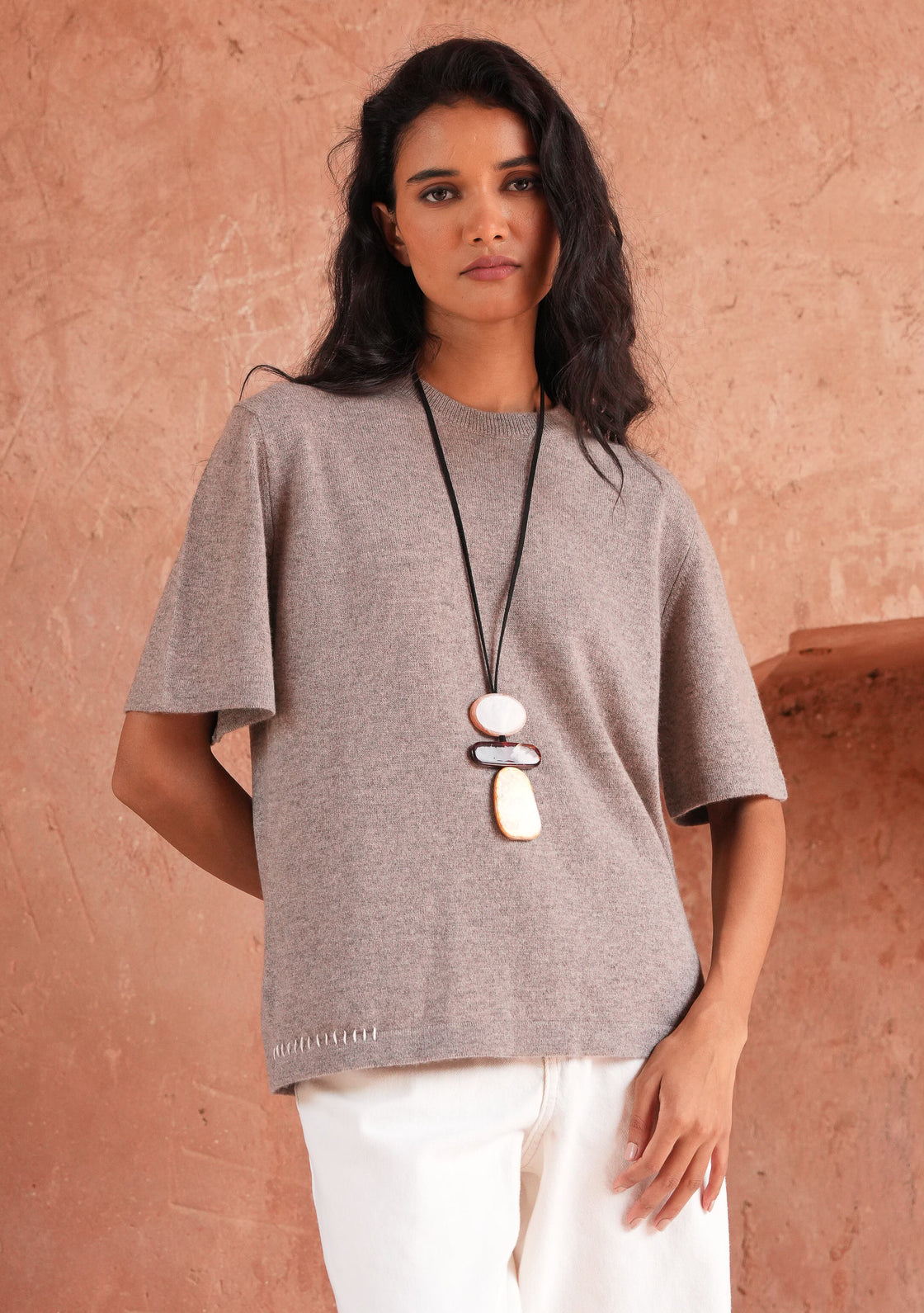 HAZEL CASHMERE T-SHIRT