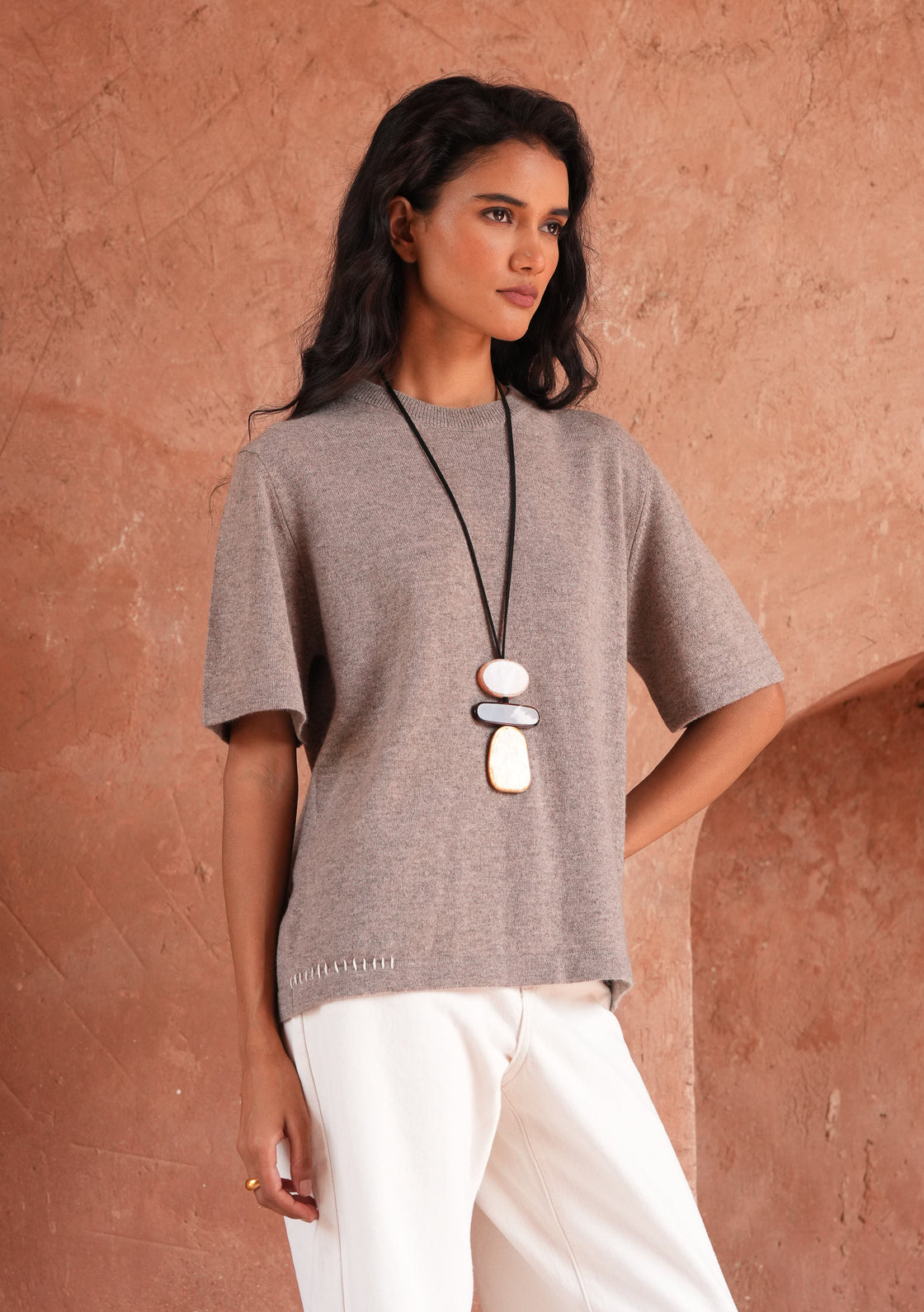 HAZEL CASHMERE T-SHIRT