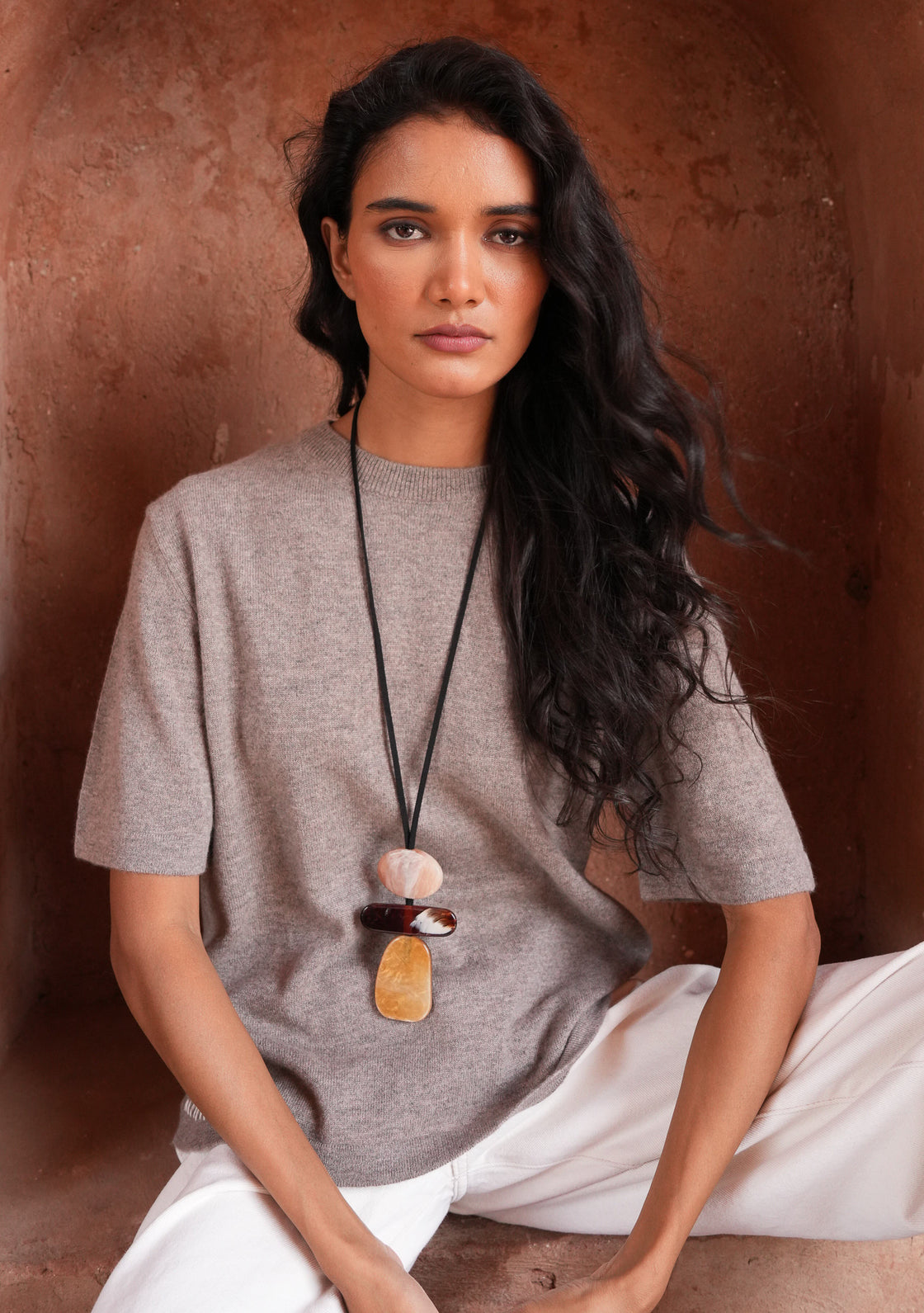 HAZEL CASHMERE T-SHIRT