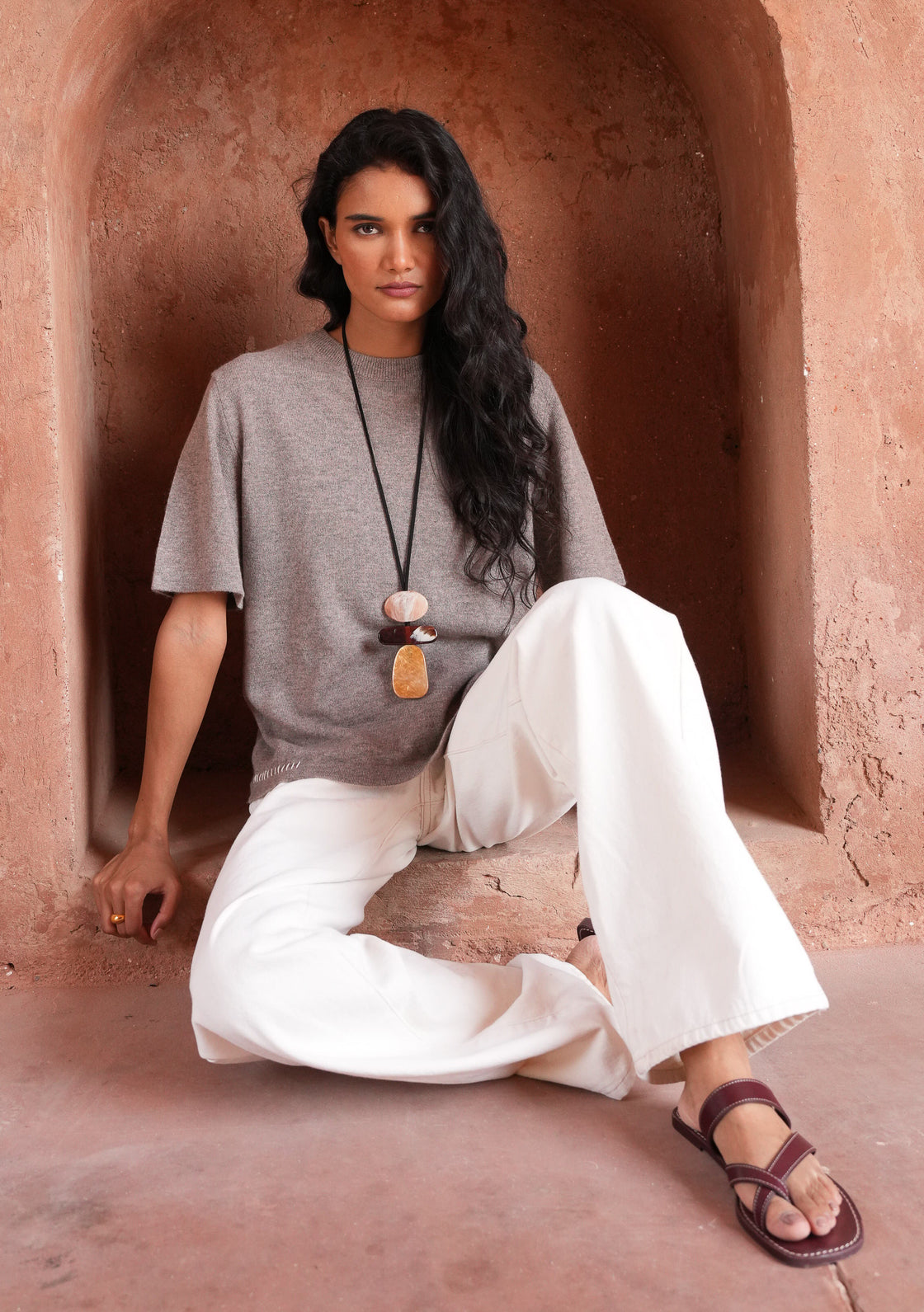 HAZEL CASHMERE T-SHIRT