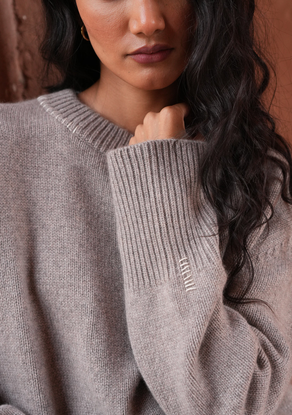 CEDAR SWEATER - DARK SAND