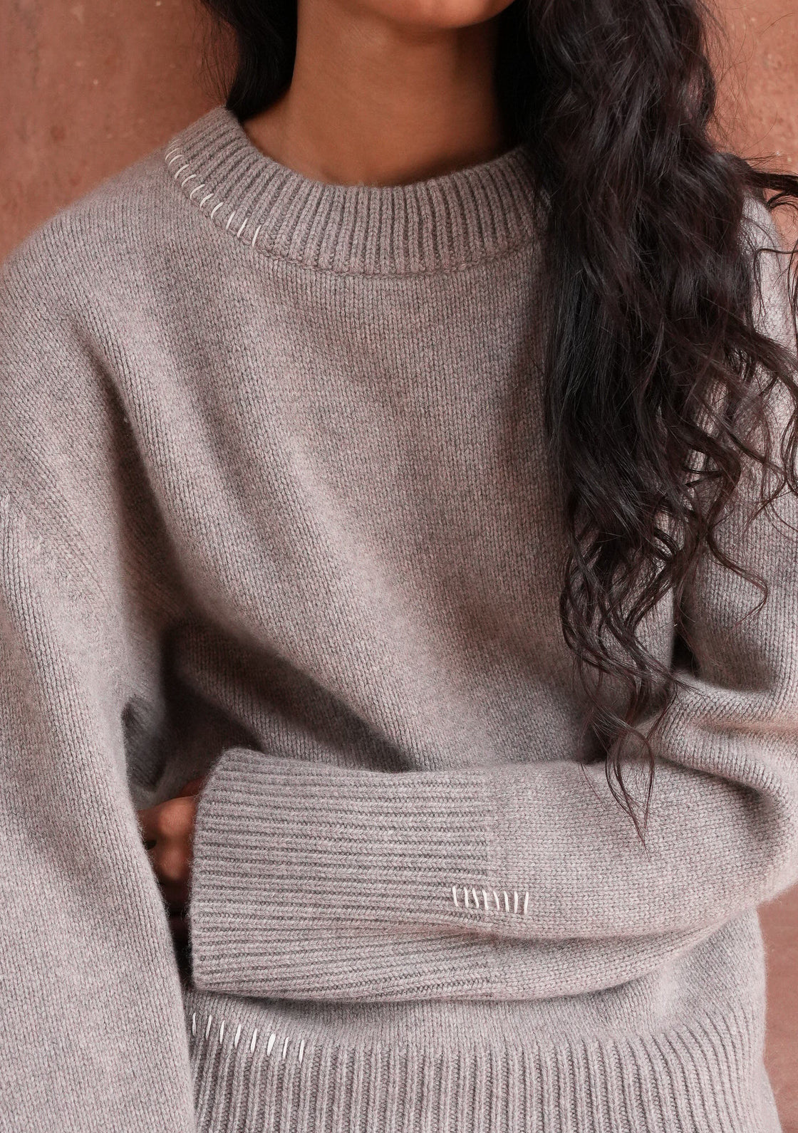 CEDAR SWEATER - DARK SAND