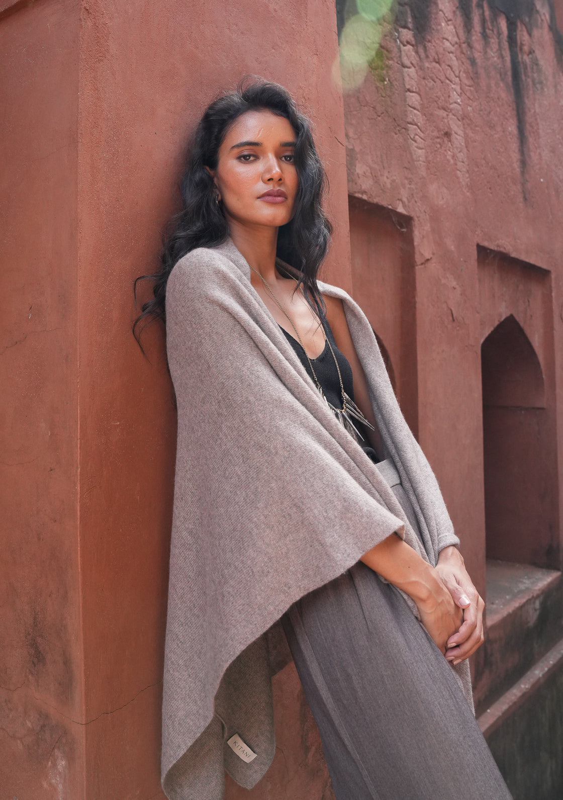 LARGE CASHMERE SHAWL