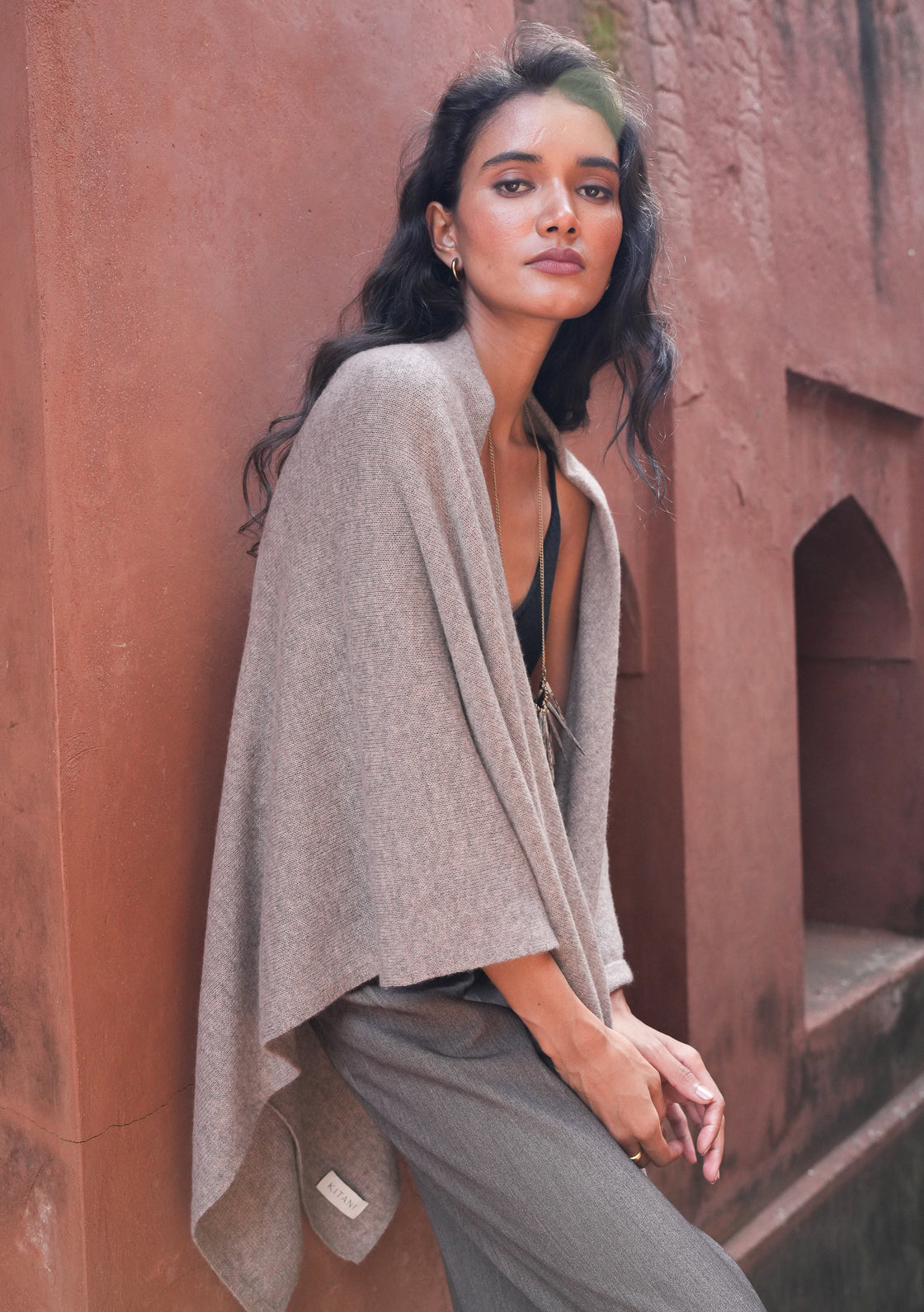 LARGE CASHMERE SHAWL