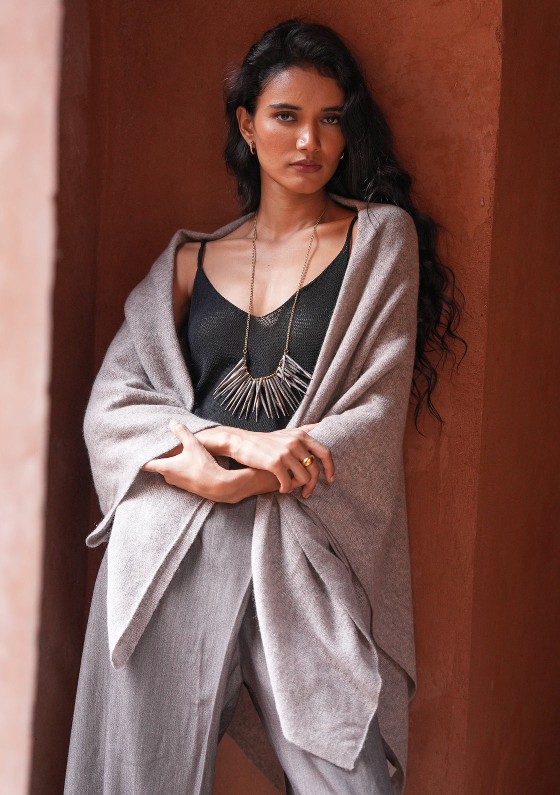 LARGE CASHMERE SHAWL