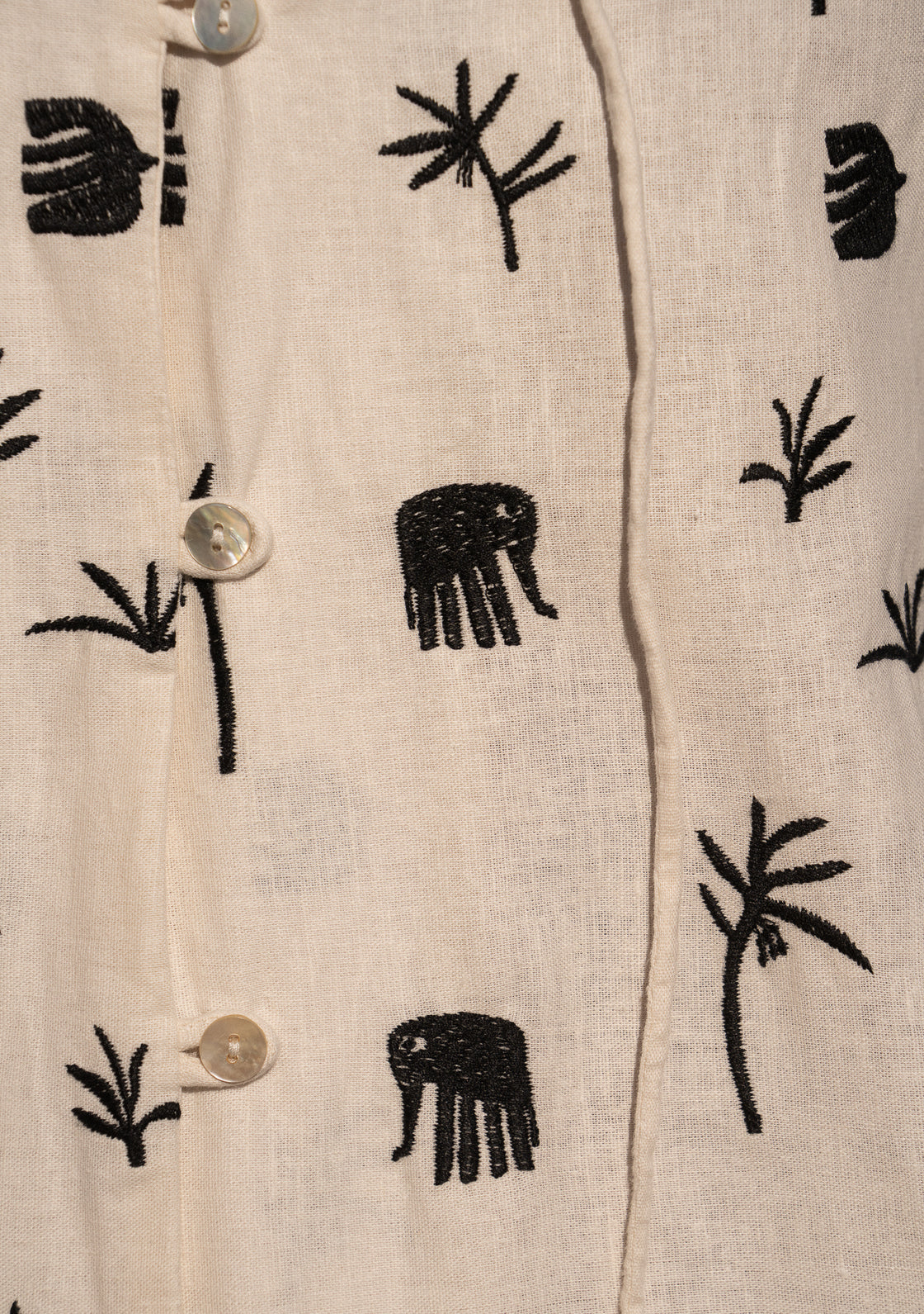 FENNEL SHIRT DRESS - SAFARI HORIZON