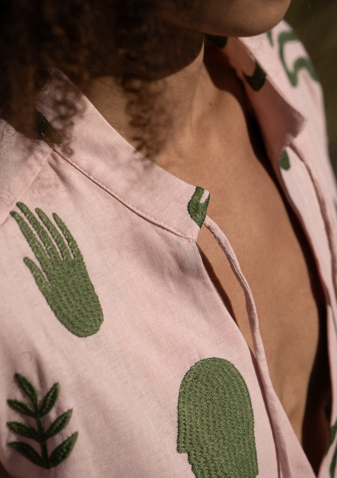 FENNEL SHIRT DRESS - ROSE DUST